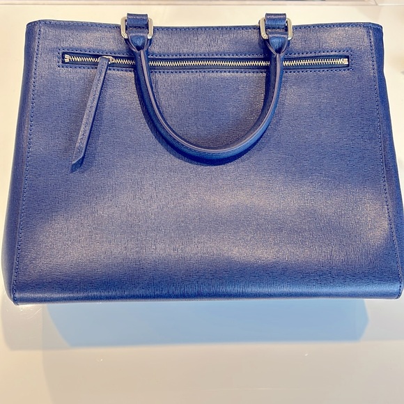 Dooney & Bourke Saffiano Zip Satchel - Picture 7 of 16